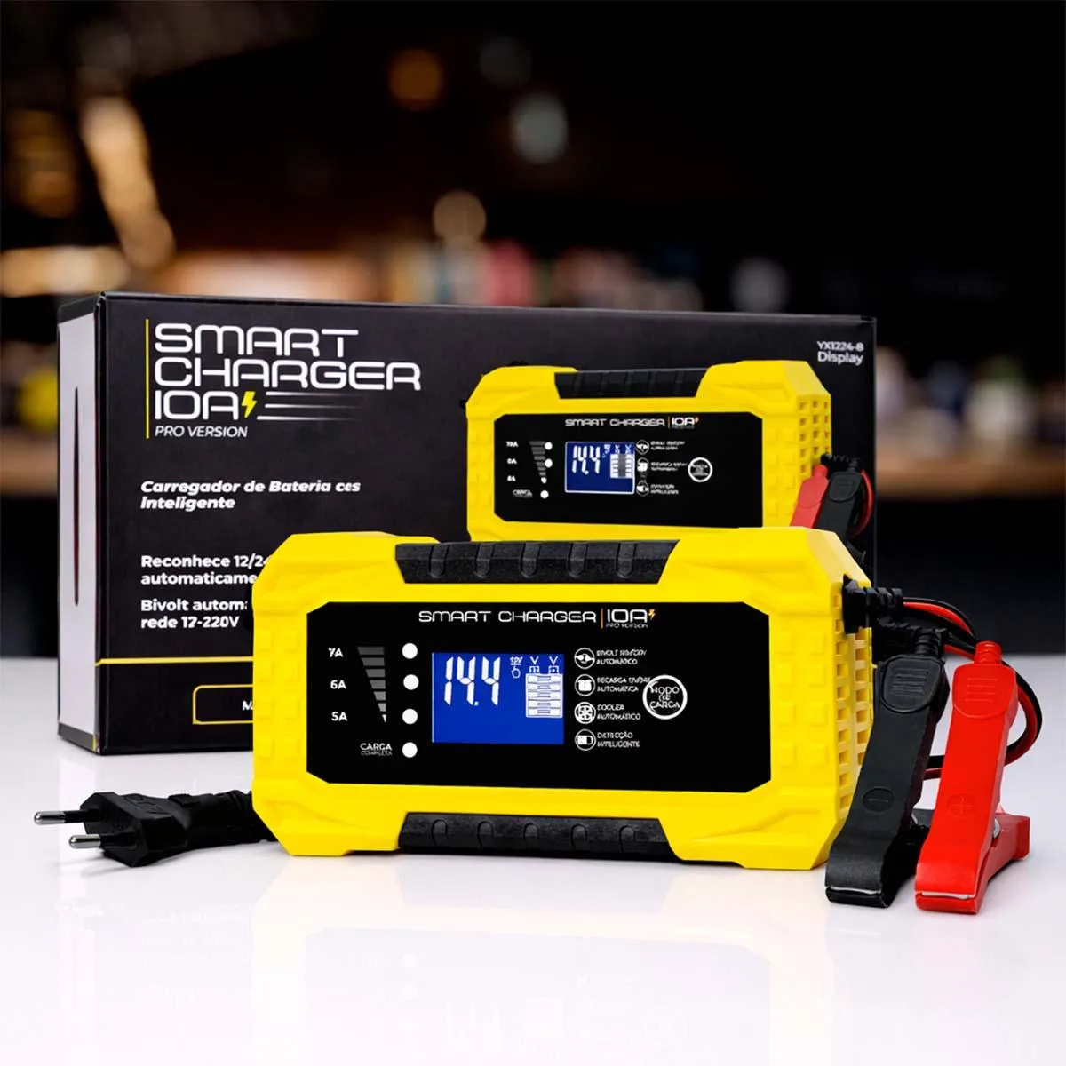 SmartCharger Pro Contest 充電器 Carregador de Bateria Smart Charger 10A Pro — Casa Attract