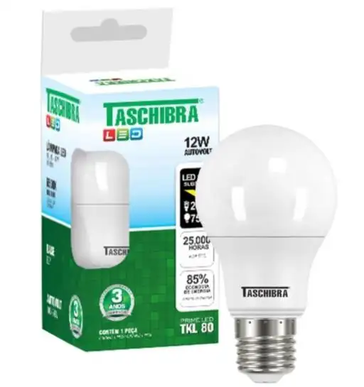 Lampada De LED Taschibra 9W - Luz Quente 3